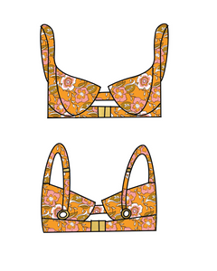 Lola Bra Top ~ Marigold