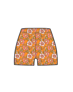 Layla Swim Shorties ~ Marigold